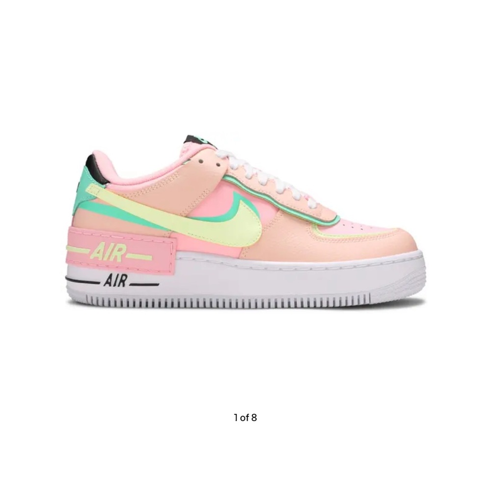 Nike Women's Air Force 1 Shadow - Arctic Punch Barely Volt